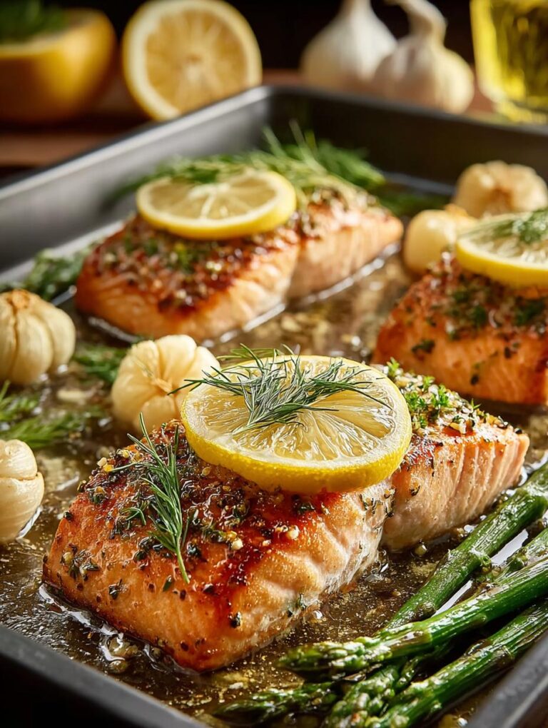 Sheet Pan Lemon Garlic