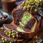 Triple Chocolate Pistachio Bread