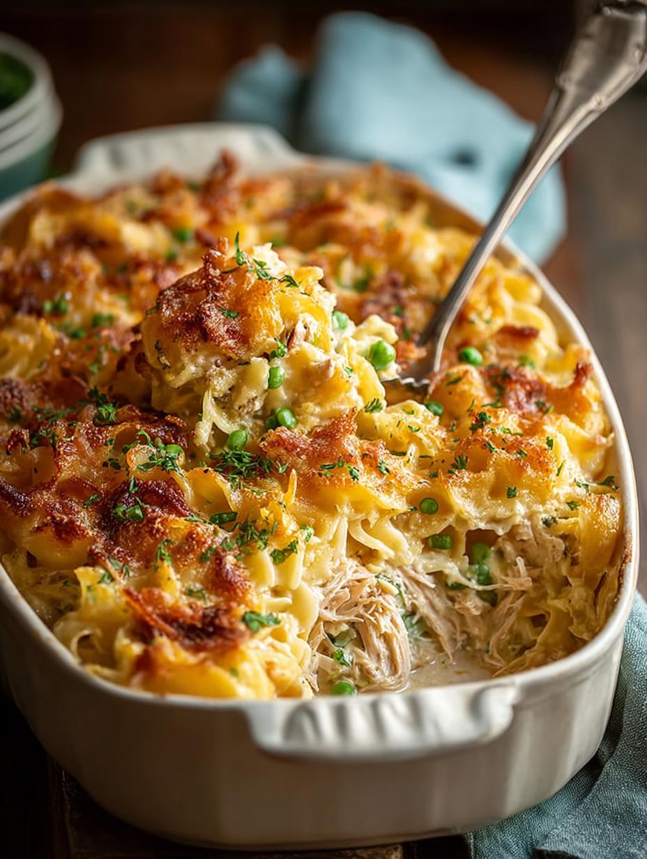 Tuna Noodle Casserole: 7 Comforting Family Favorites 5 Tuna Noodle Casserole: 7 Comforting Family Favorites - Tuna Noodle Casserole - additional detail