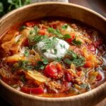 Unstuffed Cabbage Roll Soup