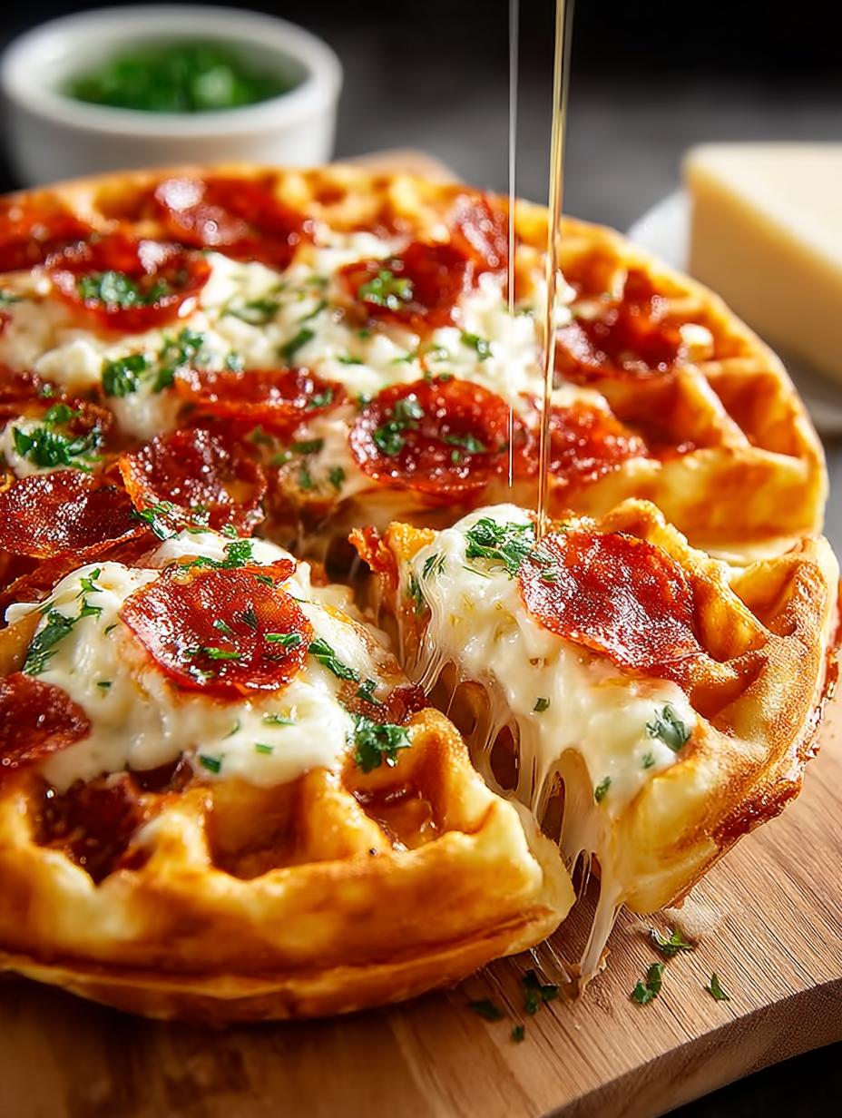 Waffle Breakfast Pizzas: 5 Fun Ways to Enjoy Breakfast 4 Waffle Breakfast Pizzas: 5 Fun Ways to Enjoy Breakfast - Waffle Breakfast Pizzas - main visual representation
