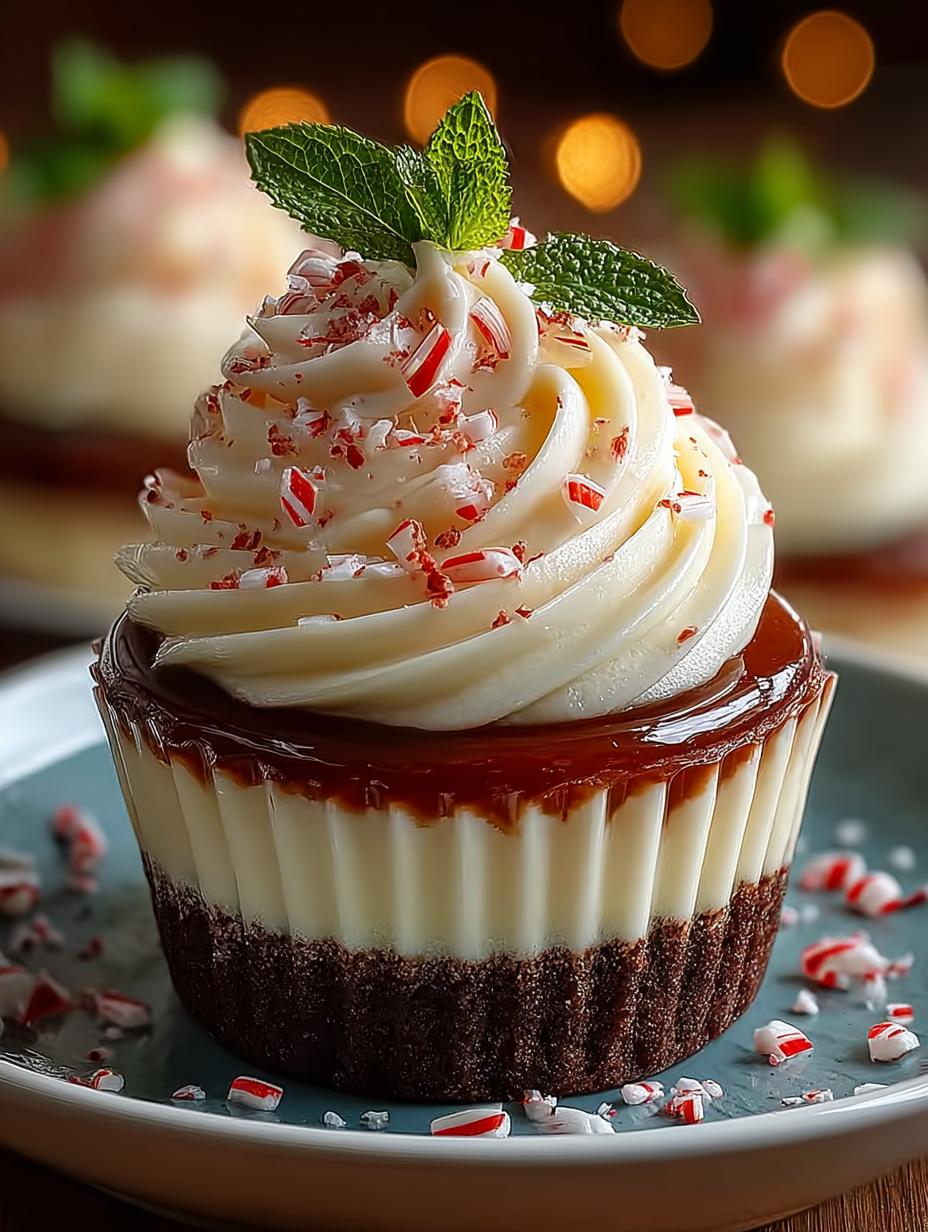 White Chocolate Peppermint Mousse