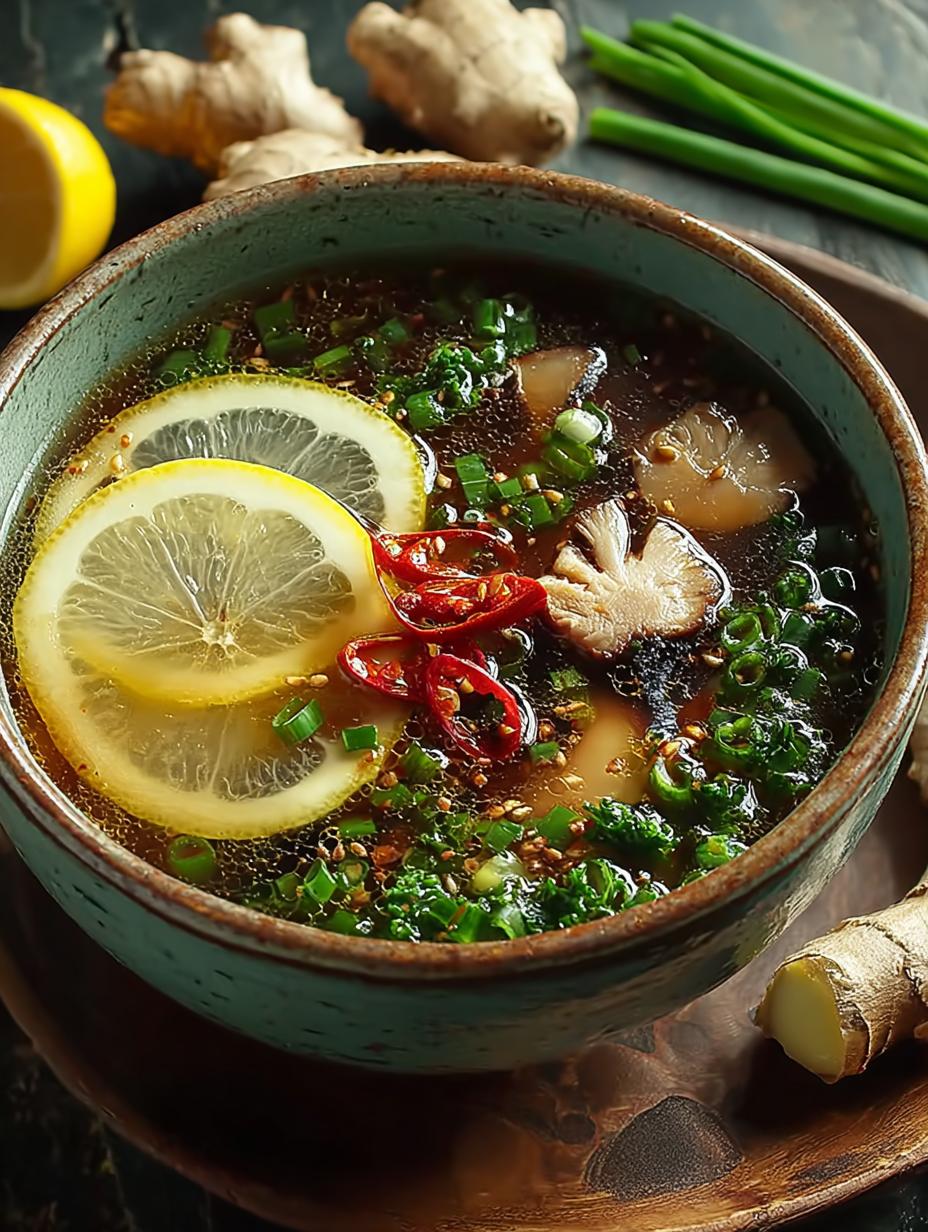 Anti Inflammatory Miso Ginger