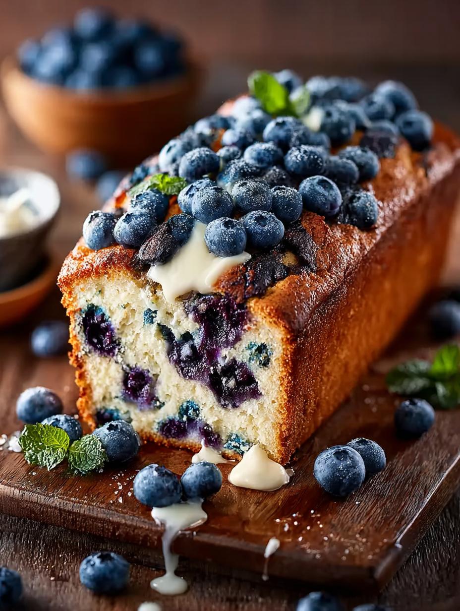 Delicious Blueberry Cream Cheese Bread You Must Try - Blueberry Cream Cheese Bread - main visual representation