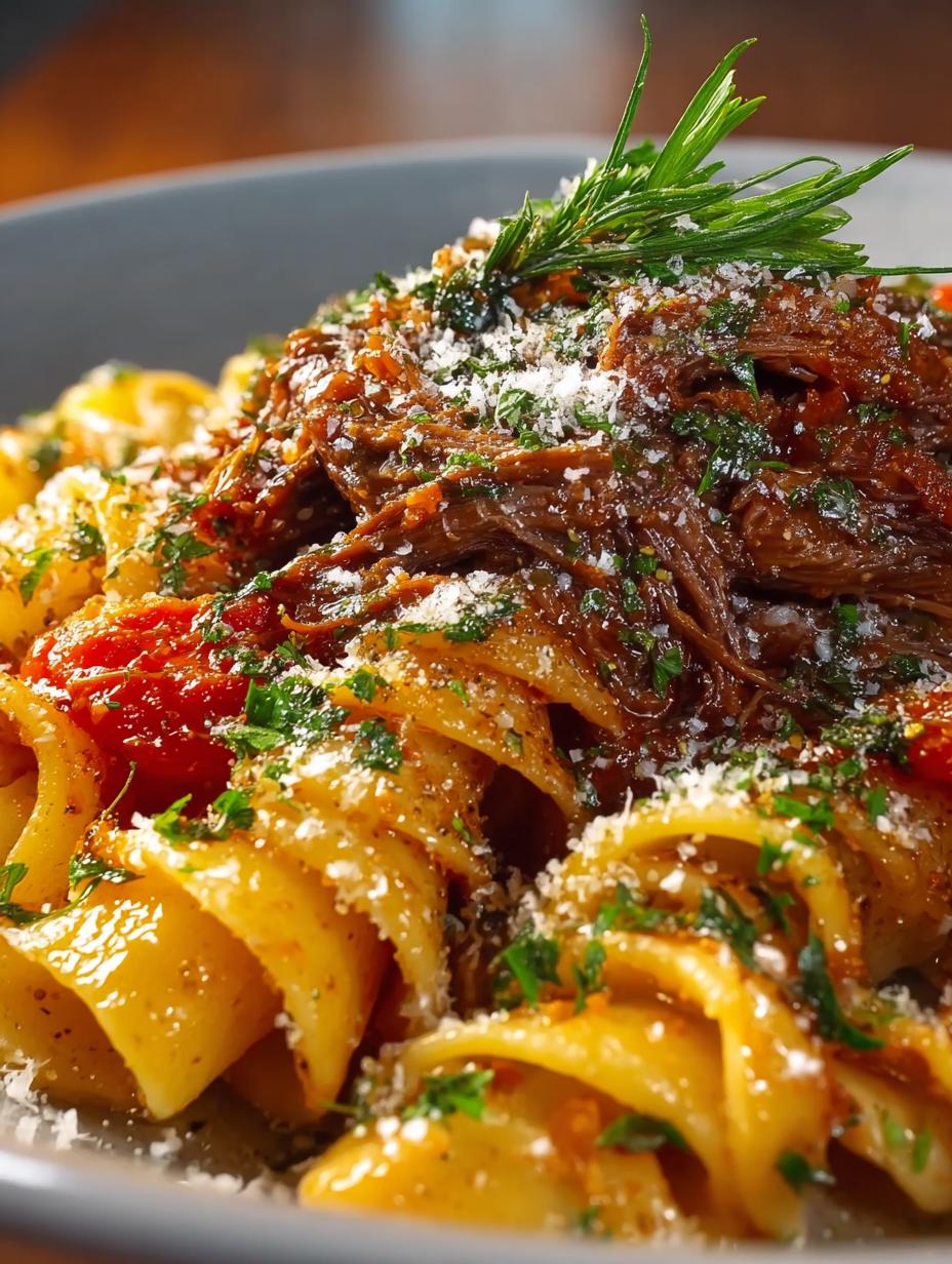 Braised Beef Pasta