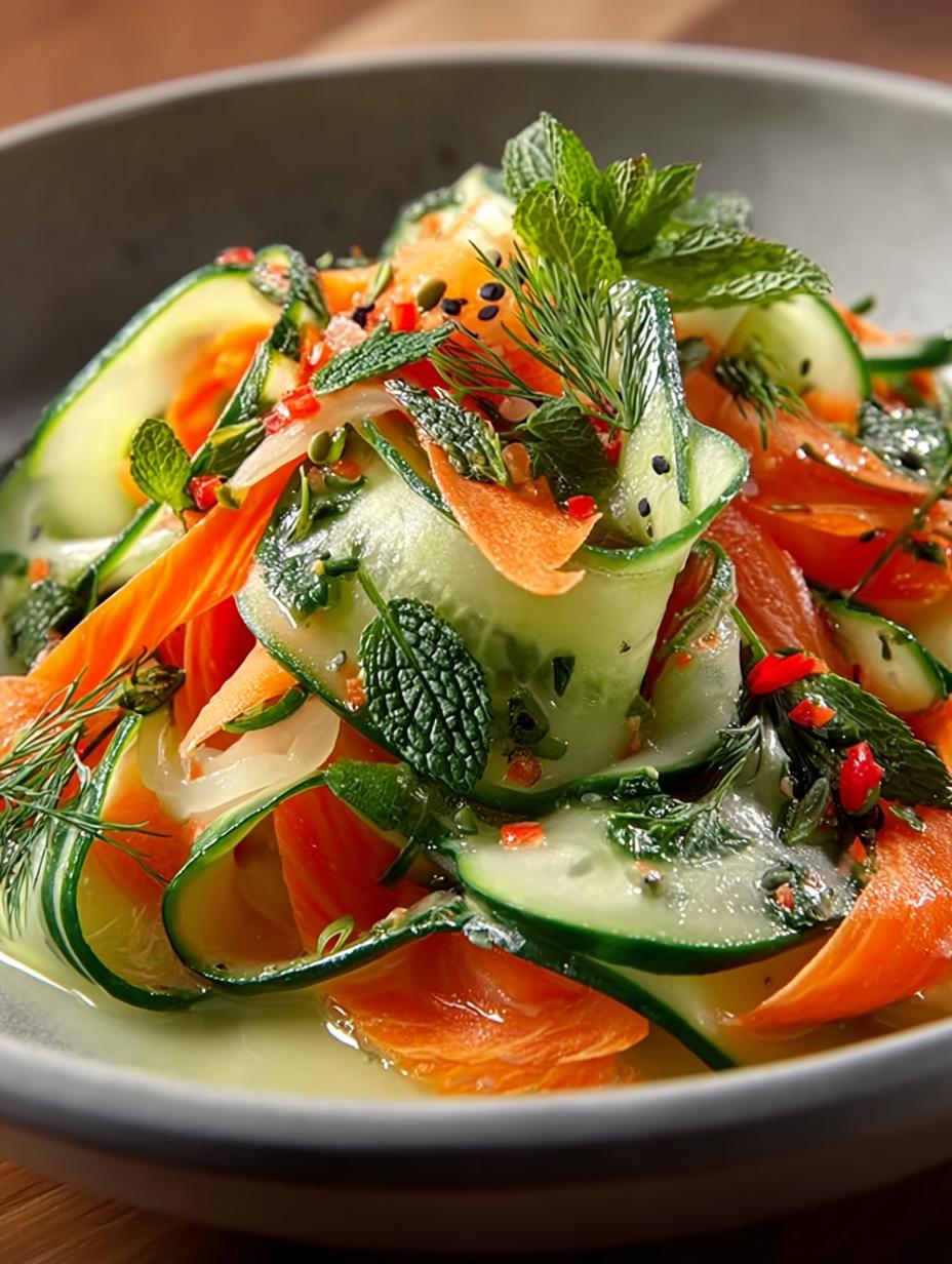 Carrot Cucumber Salad