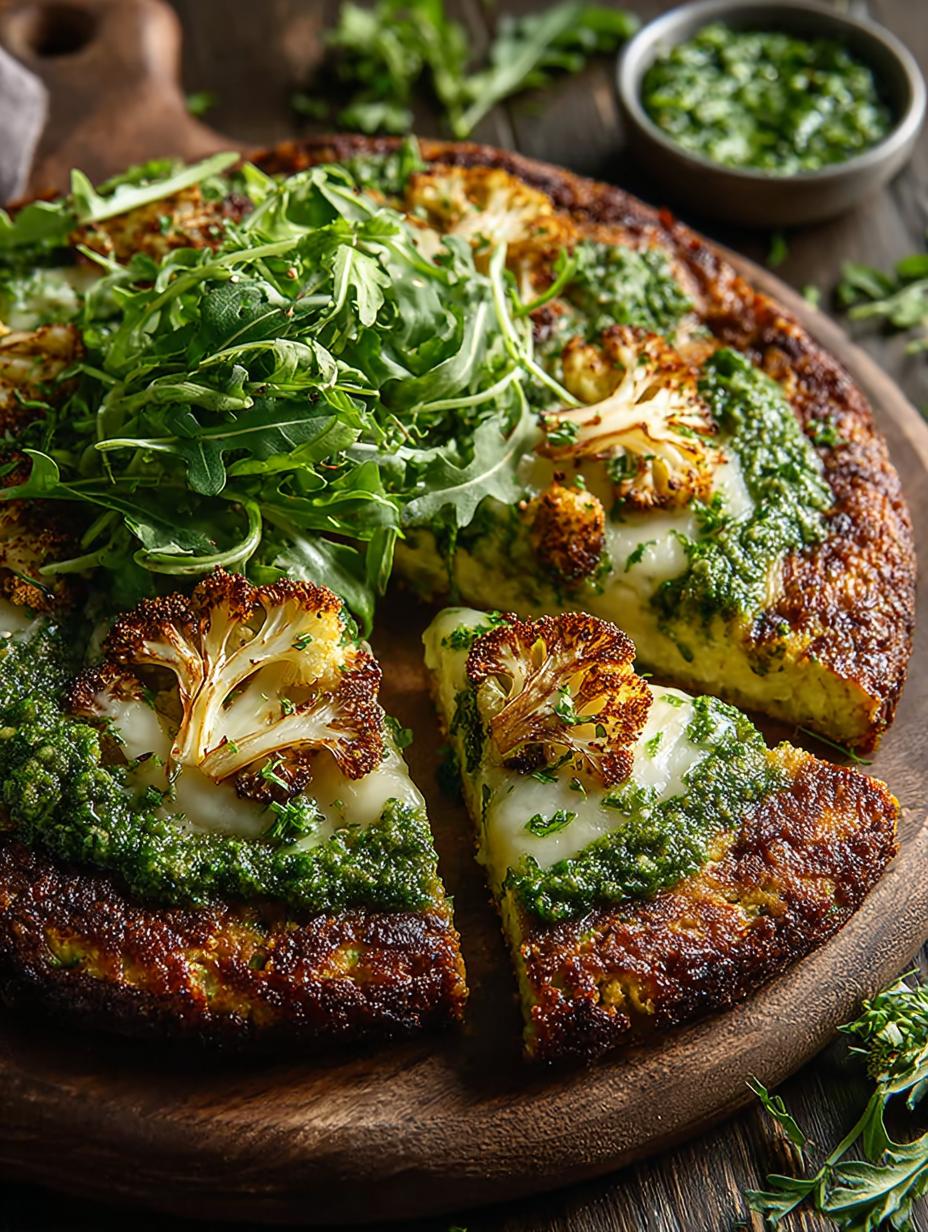 Cauliflower Crust Green Goddess Pizza: 7 Healthy Benefits 4 Cauliflower Crust Green Goddess Pizza: 7 Healthy Benefits - Cauliflower Crust Green Goddess - main visual representation