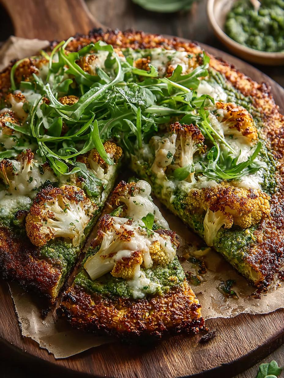 Cauliflower Crust Green Goddess