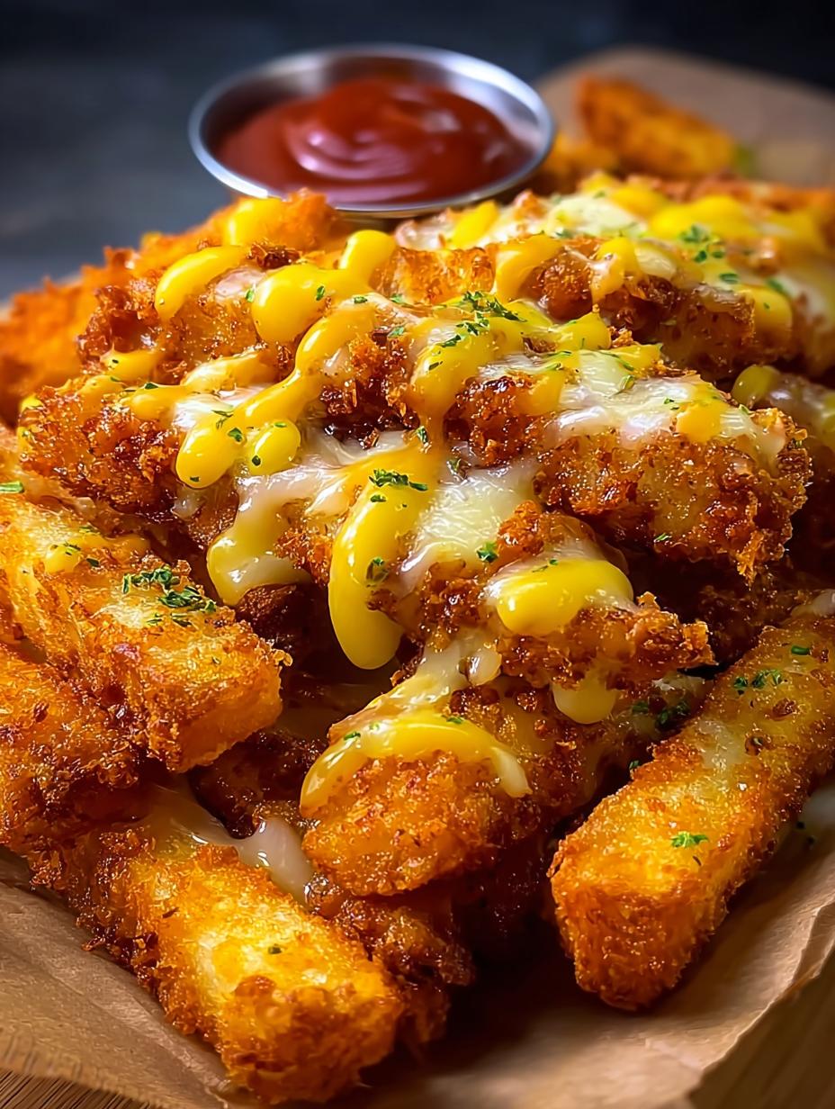 Cheesy Crispy Chicken Fries That Will Delight Your Taste Buds 4 Cheesy Crispy Chicken Fries That Will Delight Your Taste Buds - Cheesy Crispy Chicken Fries - main visual representation