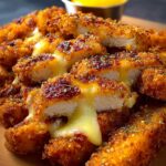 Cheesy Crispy Chicken Fries