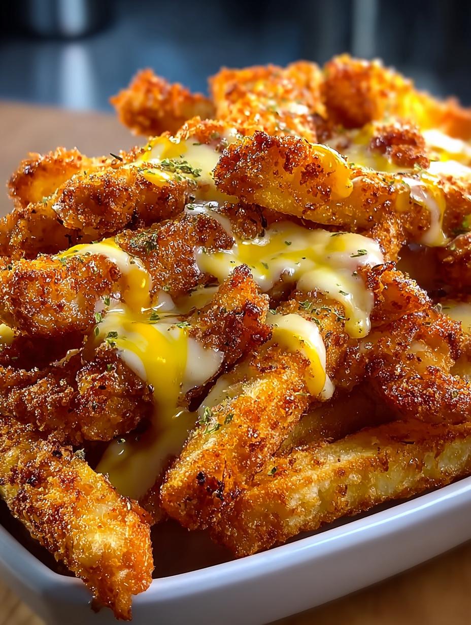 Cheesy Crispy Chicken Fries That Will Delight Your Taste Buds 5 Cheesy Crispy Chicken Fries That Will Delight Your Taste Buds - Cheesy Crispy Chicken Fries - additional detail