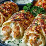 Cheesy Seafood Tortilla Bombs