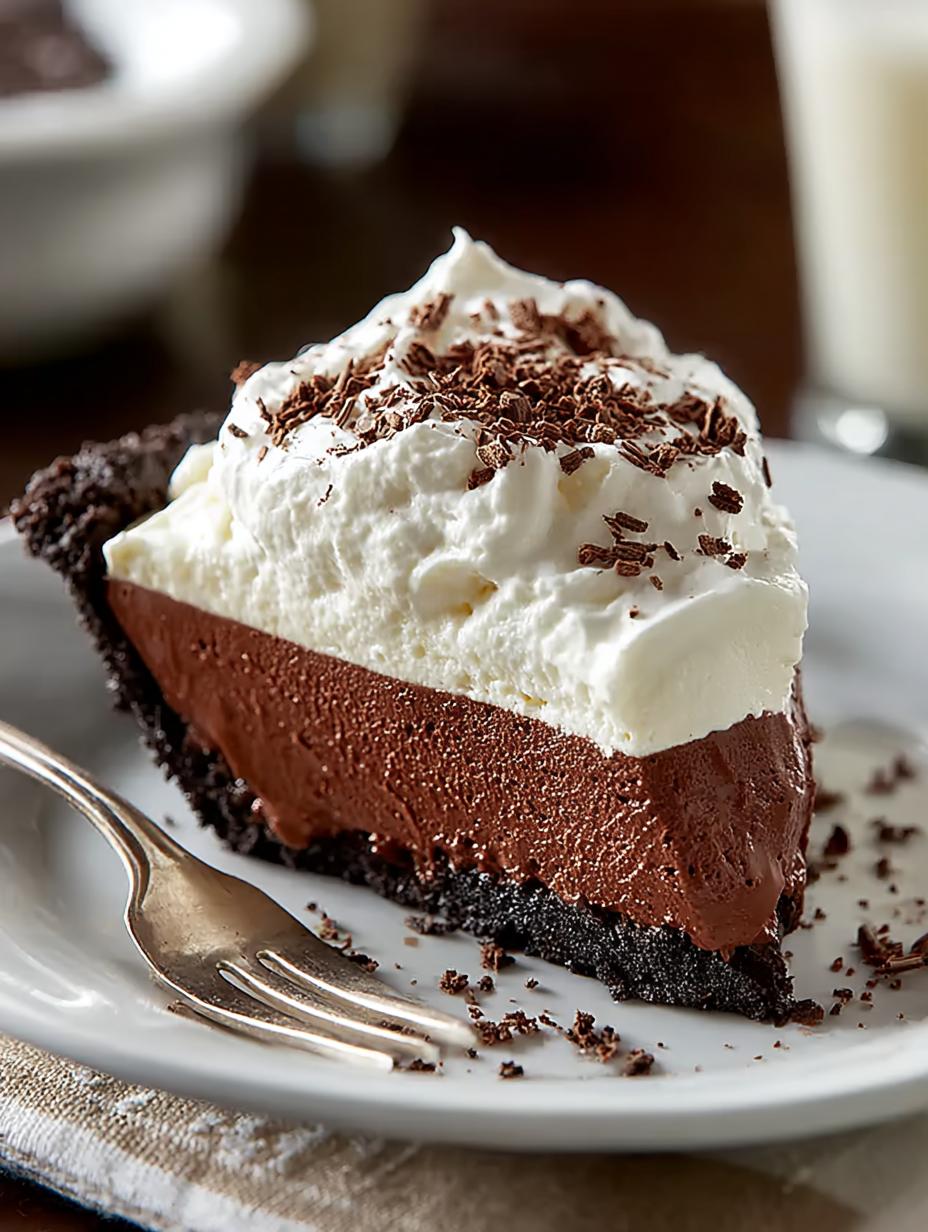 Chocolate Silk Pie: 8 Steps to Decadent Delight 4 Chocolate Silk Pie: 8 Steps to Decadent Delight - Chocolate Silk Pie - main visual representation