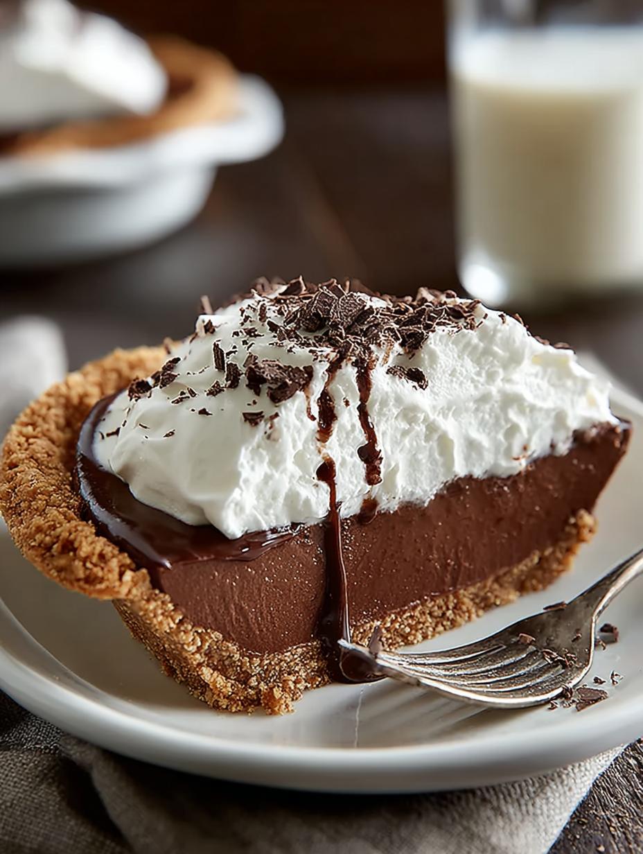 Chocolate Silk Pie: 8 Steps to Decadent Delight - Chocolate Silk Pie - additional detail
