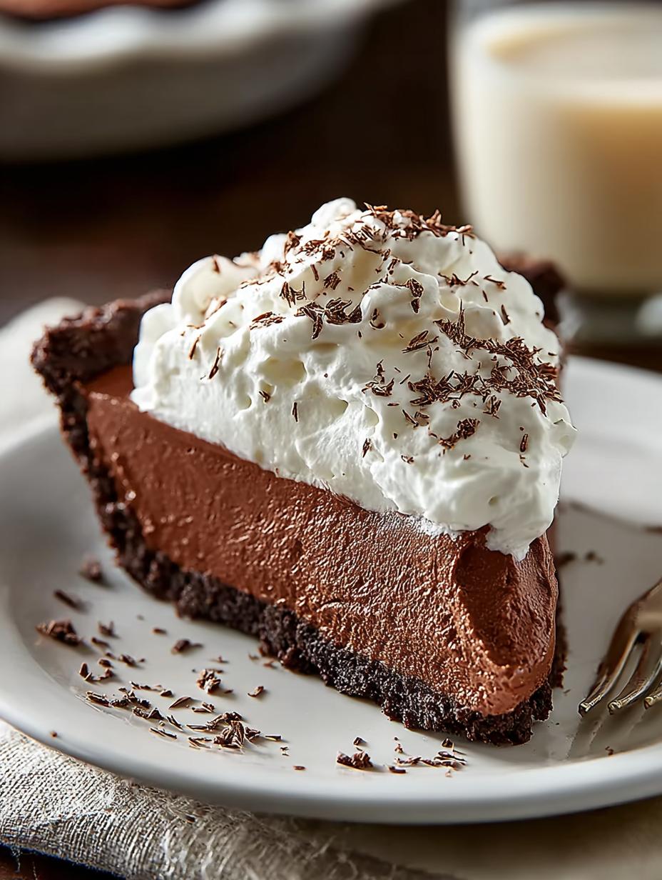 Chocolate Silk Pie