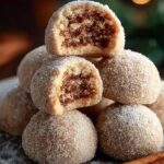 Cinnamon Sugar Snowball Cookies