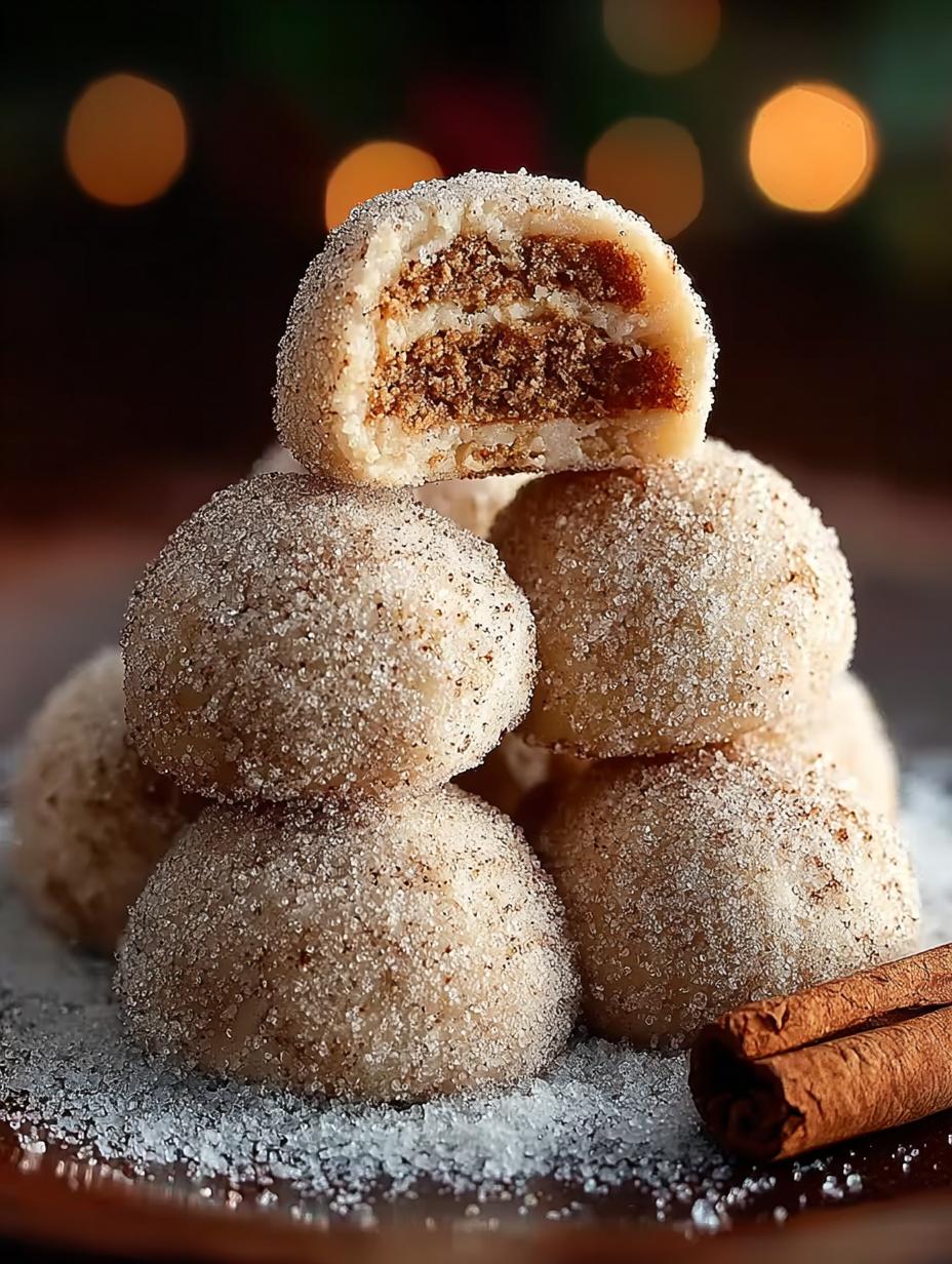 Cinnamon Sugar Snowball Cookies: 12 Irresistible Treats - Cinnamon Sugar Snowball Cookies - additional detail