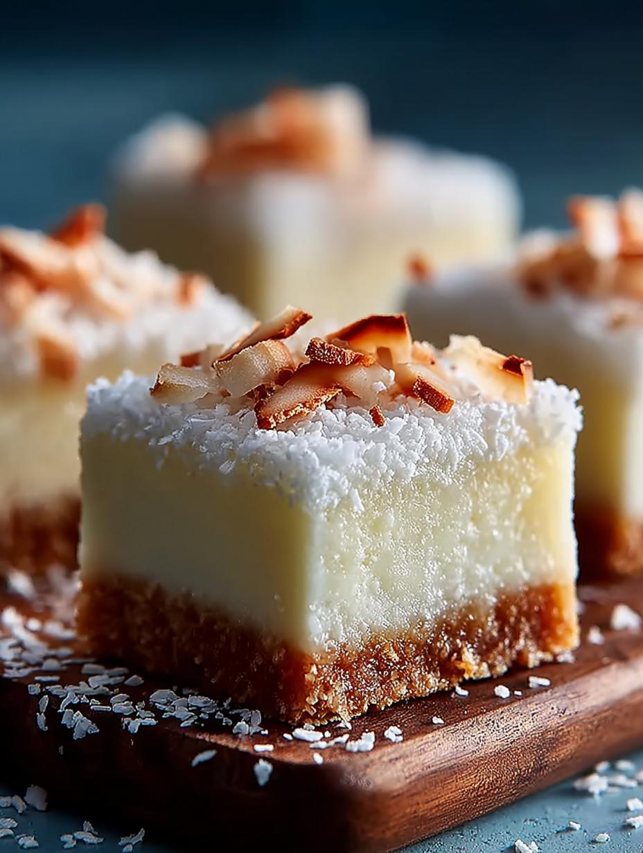 Delightful Coconut Rum Snow Squares for Any Occasion - Coconut Rum Snow Squares - additional detail