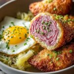 Corned Beef Cabbage Egg