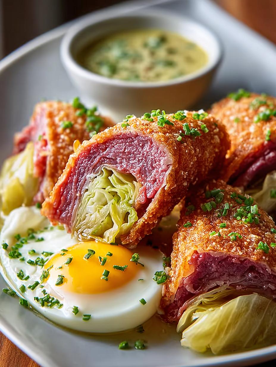 Crispy Corned Beef Cabbage Egg Rolls Recipe 4 Crispy Corned Beef Cabbage Egg Rolls Recipe - Corned Beef Cabbage Egg - additional detail