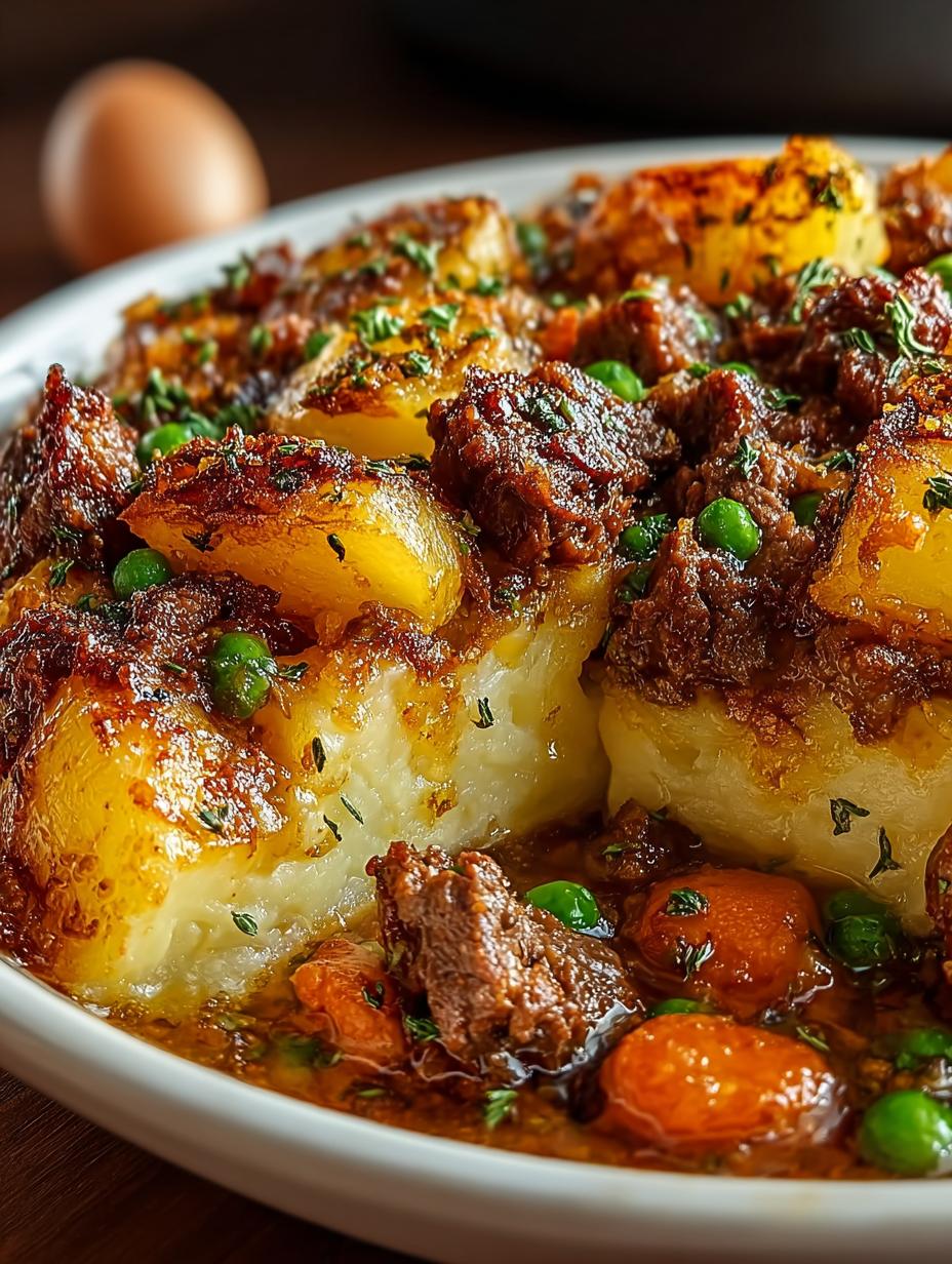 Cowboy Beef Potato Casserole: 5 Steps to Comfort Food Bliss 4 Cowboy Beef Potato Casserole: 5 Steps to Comfort Food Bliss - Cowboy Beef Potato Casserole - main visual representation