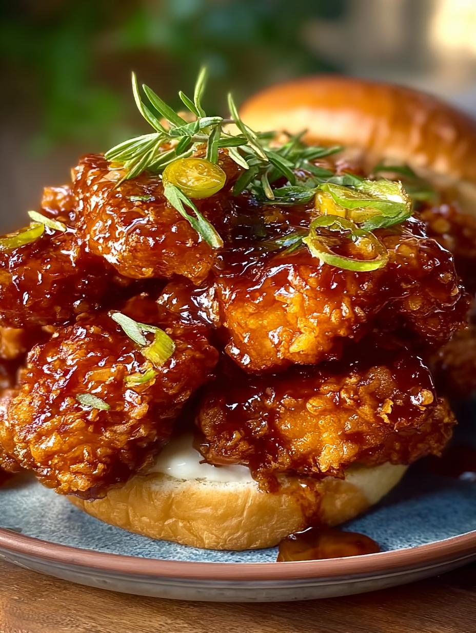 Crispy Hot Honey Chicken