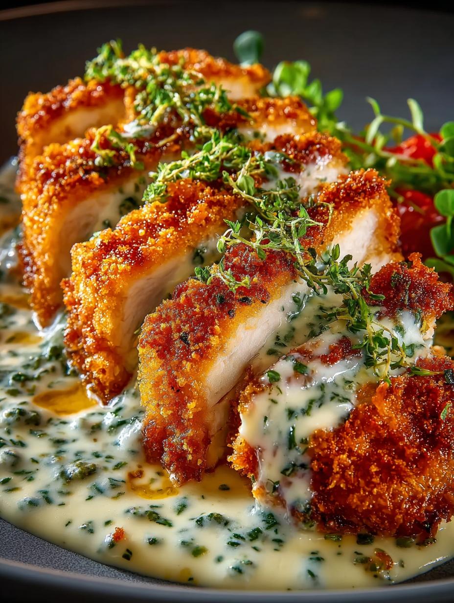 Crispy Parmesan Chicken with