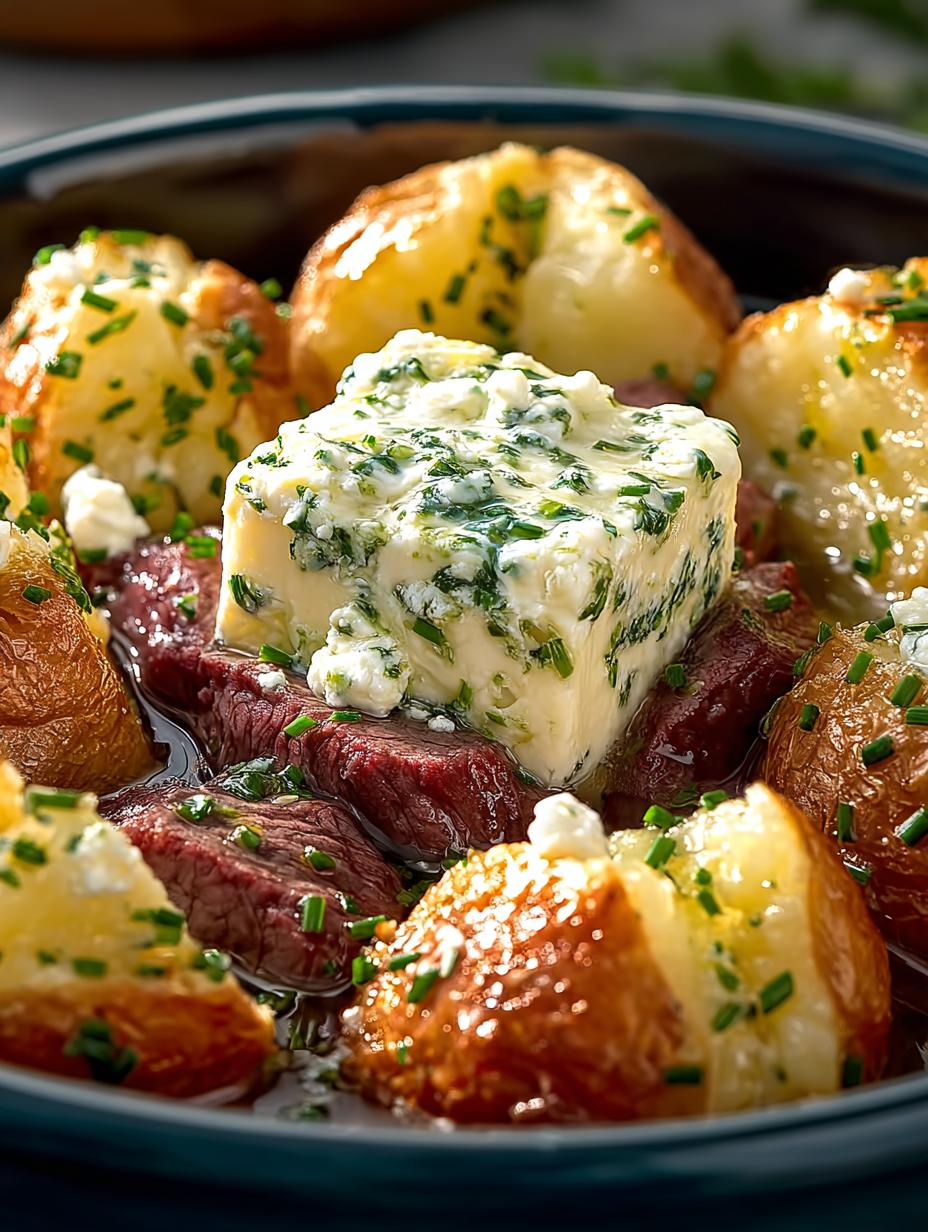 Crock Pot Garlic Butter