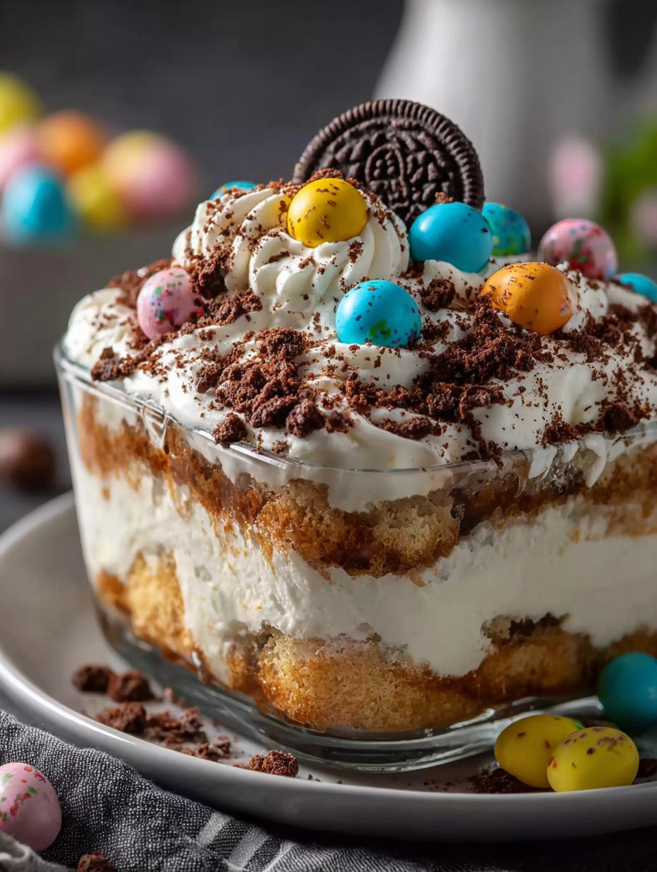 Easter Dirt Cake Casserole