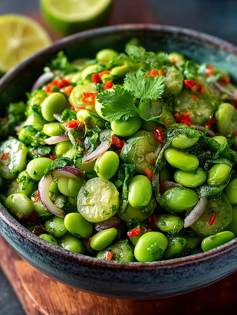 Edamame Salad with Cilantro: 7 Reasons to Love It - Edamame Salad with Cilantro - main visual representation