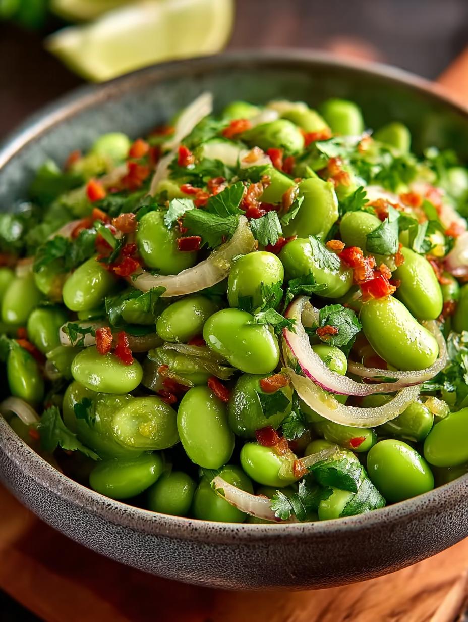 Edamame Salad with Cilantro: 7 Reasons to Love It - Edamame Salad with Cilantro - additional detail