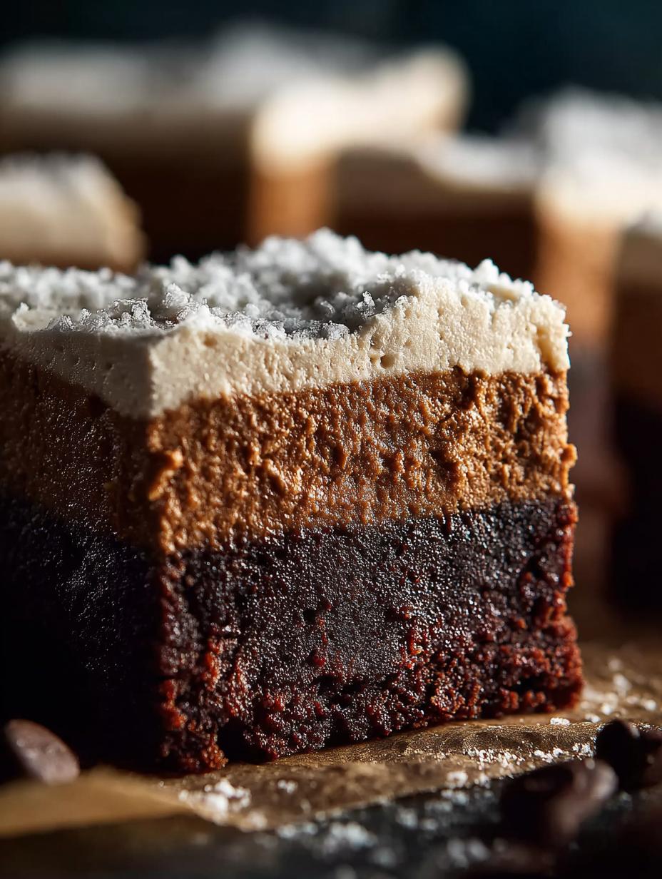 Frosted Gingerbread Brownies: 12 Irresistible Holiday Treats - Frosted Gingerbread Brownies - main visual representation