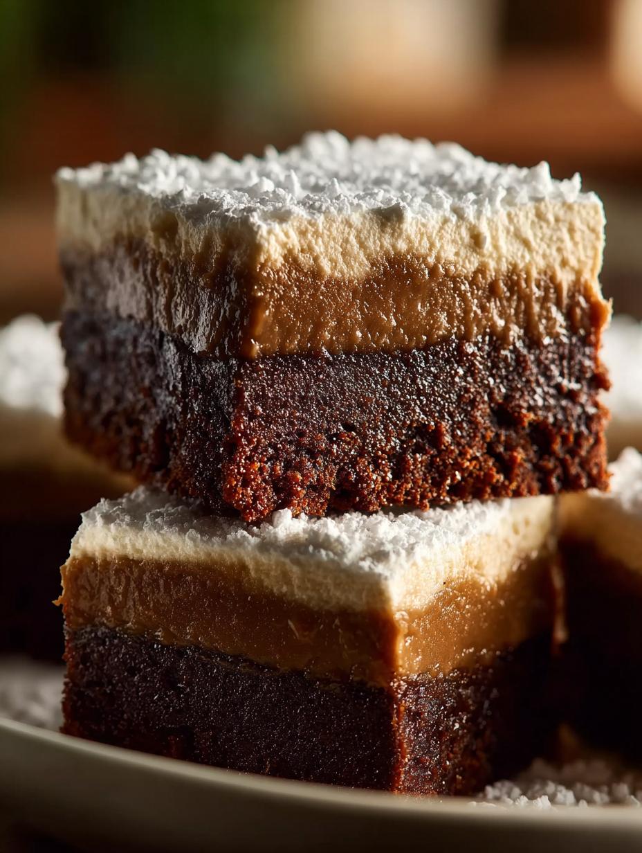 Frosted Gingerbread Brownies: 12 Irresistible Holiday Treats - Frosted Gingerbread Brownies - additional detail