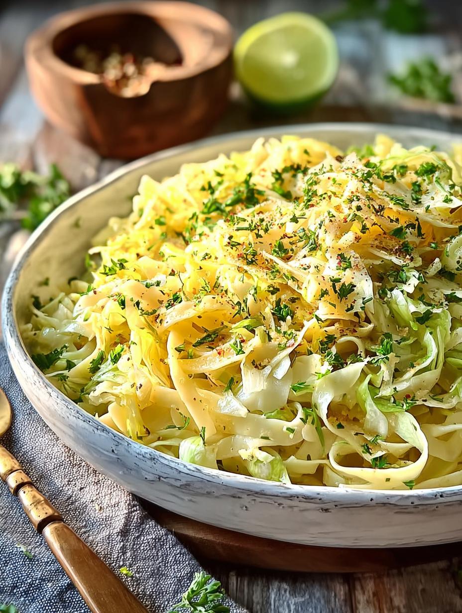 Garlic Butter Cabbage Noodles: 7 Reasons to Love This Dish - Garlic Butter Cabbage Noodles - main visual representation