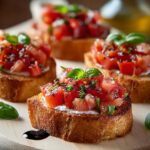 Heart Shaped Bruschetta