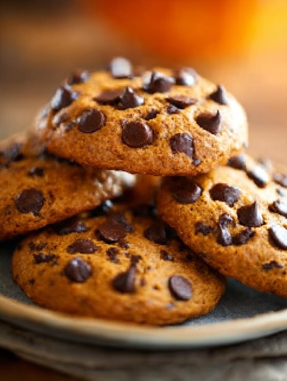 Ingredient Pumpkin Chocolate Chip: 3-Ingredient Cookies - Ingredient Pumpkin Chocolate Chip - main visual representation