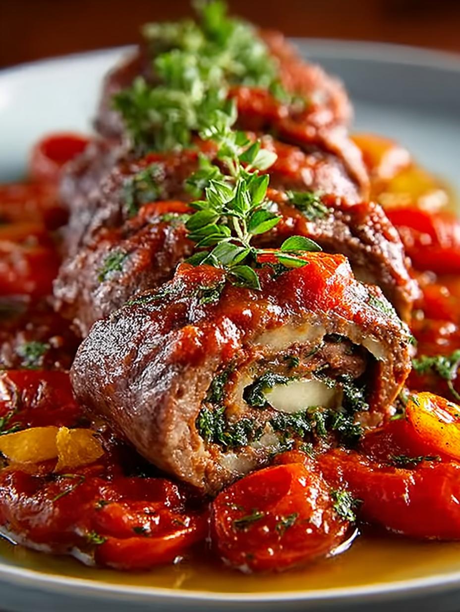 Italian Beef Braciole