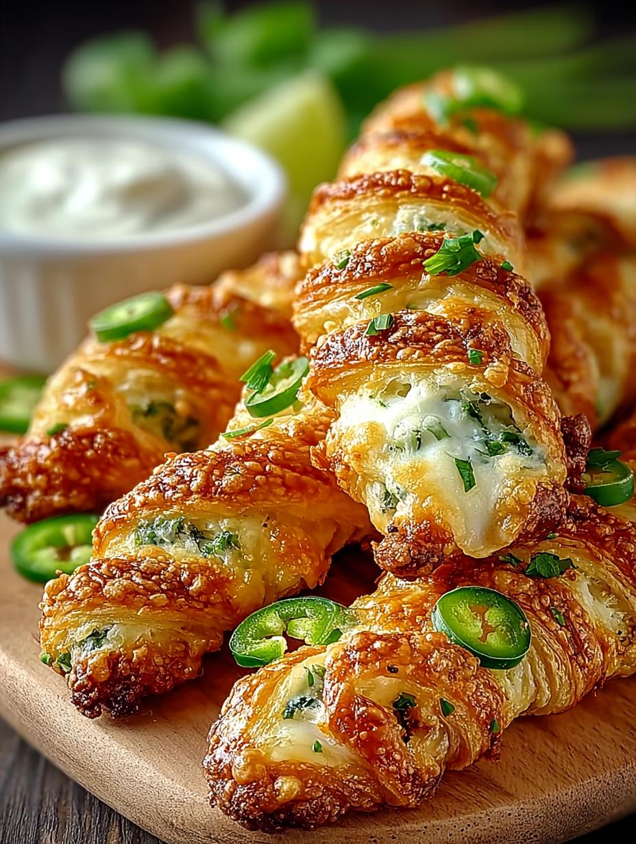 Crispy Jalapeno Popper Twists: 8 Irresistible Bites - Jalapeno Popper Twists - additional detail