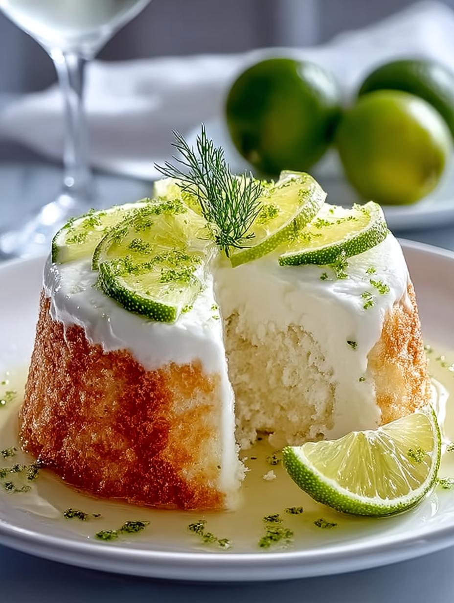 Key Lime Angel Food
