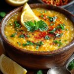 Lebanese Lemon Lentil Soup