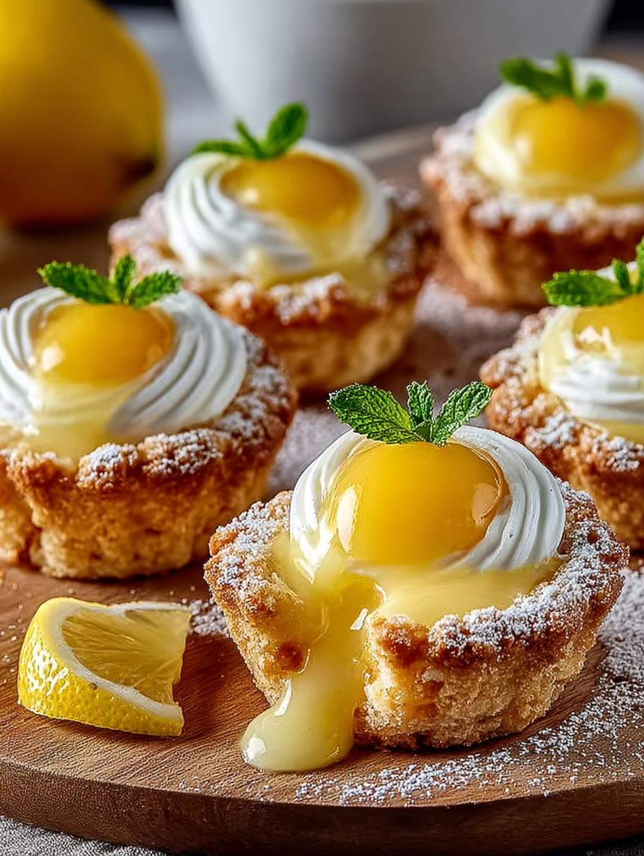Lemon Curd Cookie Cups: 24 Irresistible Citrus Delights - Lemon Curd Cookie Cups - additional detail