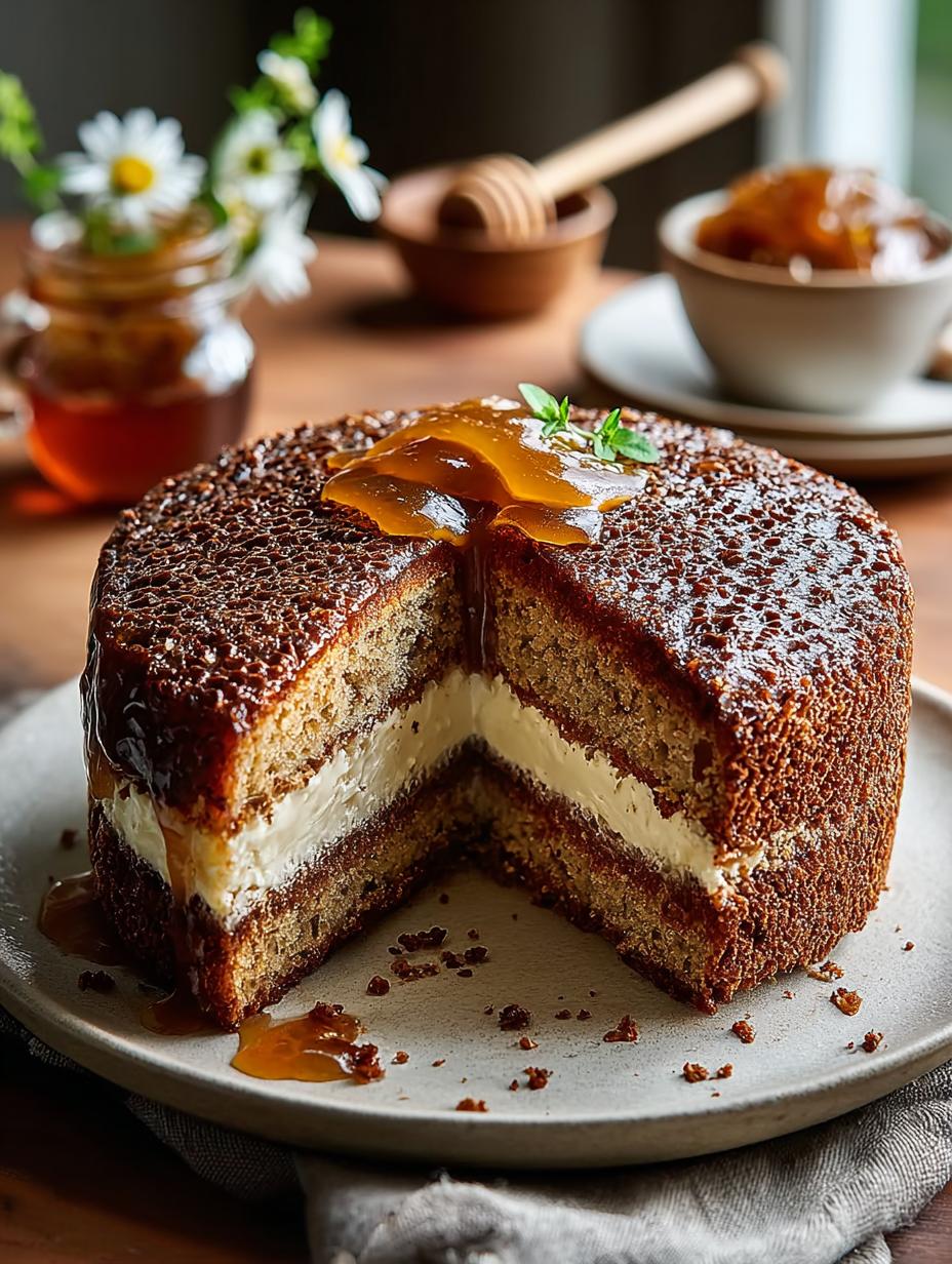 Malaysian Honeycomb Cake