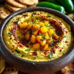 Mango Jalapeno Hummus