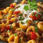 Minced Beef Trottole Pasta