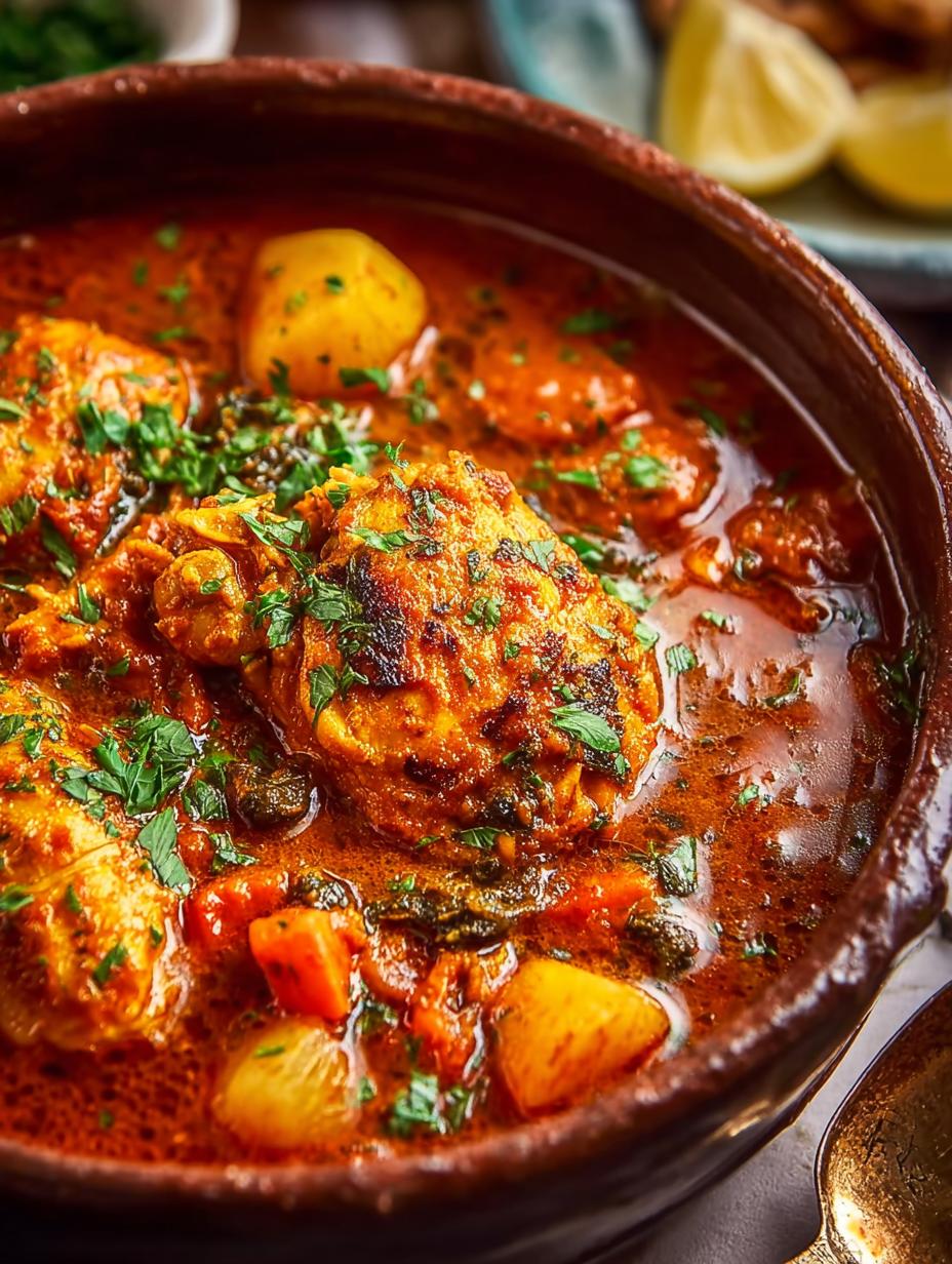 Moroccan Chicken Stew: 7 Reasons to Love This Dish 4 Moroccan Chicken Stew: 7 Reasons to Love This Dish - Moroccan Chicken Stew - main visual representation