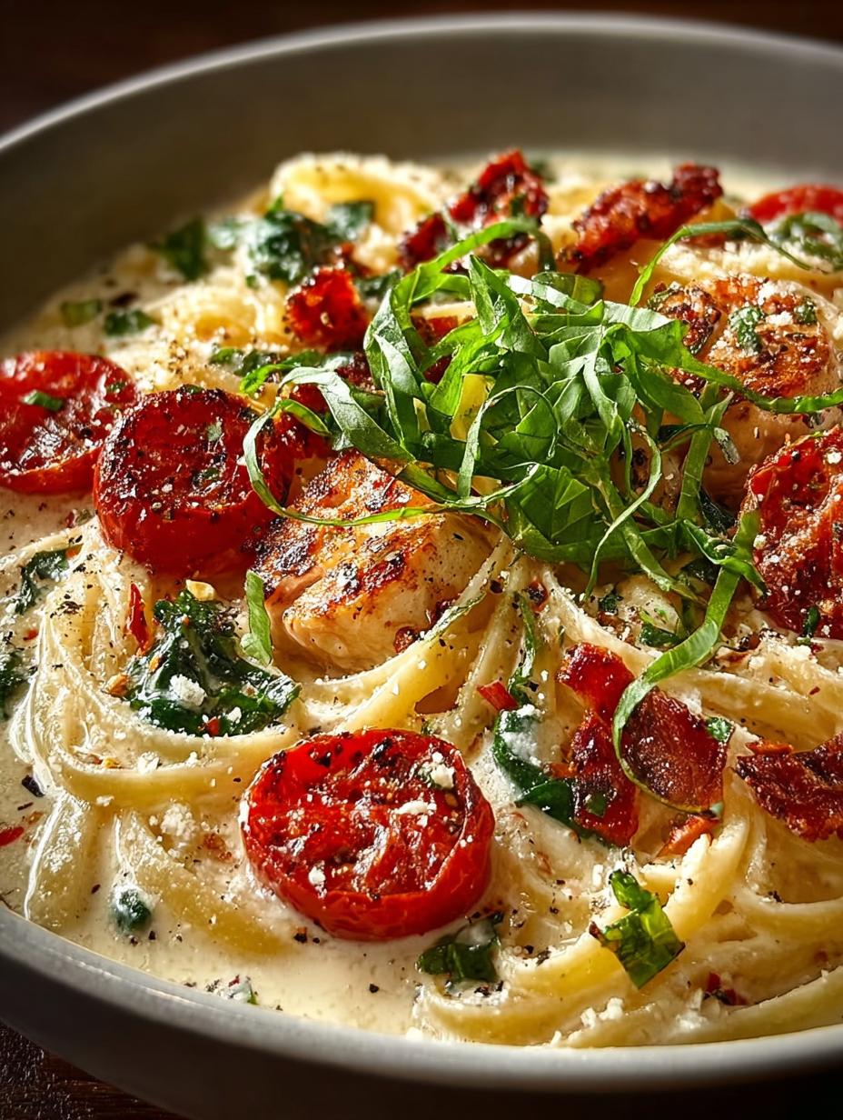 One Pot Creamy Tuscan: 5-Star Garlic Spaghetti Delight 4 One Pot Creamy Tuscan: 5-Star Garlic Spaghetti Delight - One Pot Creamy Tuscan - main visual representation