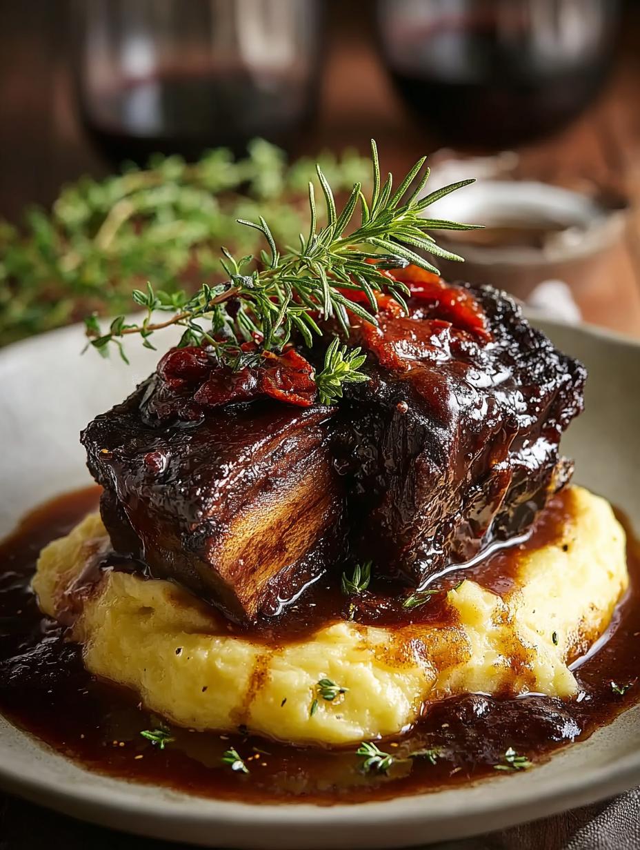 Opera Red Wine Braised