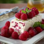 Raspberry Pistachio Semifreddo