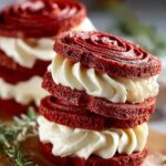 Red Velvet Rose Sandwich