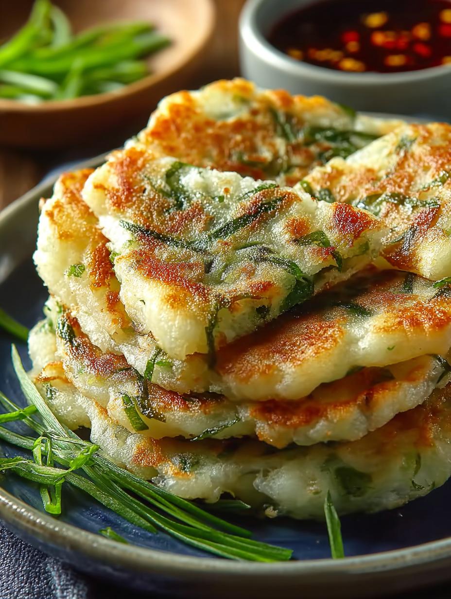 Rice Paper Scallion Pancakes: 5 Crispy Secrets 4 Rice Paper Scallion Pancakes: 5 Crispy Secrets - Rice Paper Scallion Pancakes - main visual representation